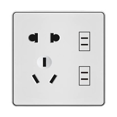 Socket,Electrical & Electronic Product,2/2/2/3 Holes,White,Simple