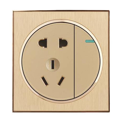 Socket,Electrical & Electronic Product,Five Holes,Single Control,Wood Material