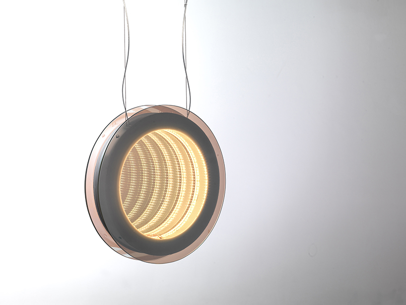 LED Strips inside THE INFINITA Lamp