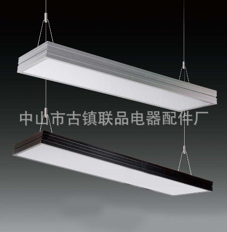 Grille Lamp,Commercial Lighting,T5/T8 Tube,Chandelier,Aluminum,2*40W,2*28W,1*40W,1*28W