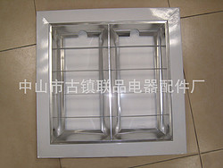 Grille Lamp,Commercial Lighting,T8-Tube,Aluminum,2*36W