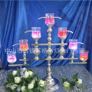 Actistic Table Lamp,Decorative Lighting,Wedding,Cup Tower