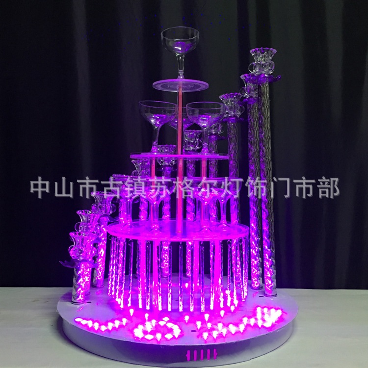 Actistic Table Lamp,Decorative Lighting,Champagne Tower