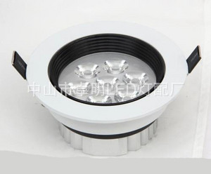 Down Lamp,Commercial Lighting,Ceiling Lamp,White Edge,3W,7W,12W,18W