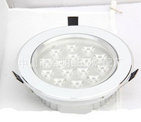 Down Lamp,Commercial Lighting,Ceiling Lamp,Electrophoretic White,3W,7W,12W,18W