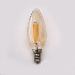 LED Bulb,LED Lighting & Technology,Candle Lamp,Classic,Dark Brown,E14,2W,4W