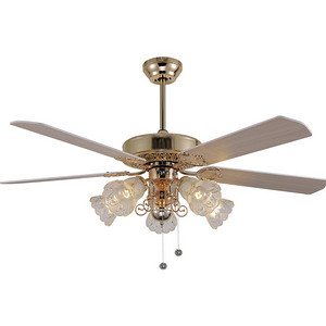 Fan Lamp,Decorative Lighting,Wood Material,Luxury,70W