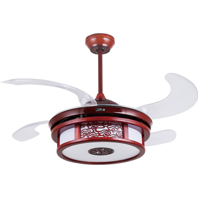 Fan Lamp,Decorative Lighting,Wood Material,Classic,Chinese-style,70W