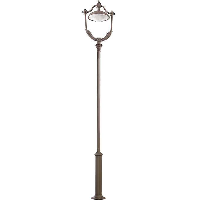 Street Lamp,Outdoor Lighting,Garden Lamp,Modern,Iron Aluminum,Frosted Lampshade,50W