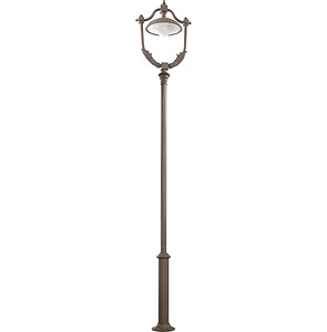 Street Lamp,Outdoor Lighting,Garden Lamp,Modern,Iron Aluminum,Frosted Lampshade,50W