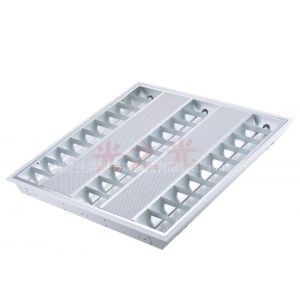 Grille Lamp,Commercial Lighting,T5-Tube,Aluminum,For Basement Parking