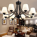 Chandelier,Decorative Lighting,Living Room,Iron,Modern,Simple,American-style,1552-3