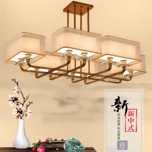 Chandelier,Decorative Lighting,Living Room,Chinese-style,Modern,1613/6