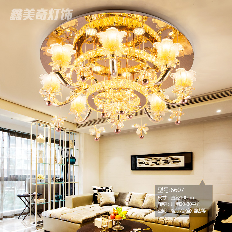 Ceiling Lamp,Household Lighting,Living Room,Flower-model,European-style,6607-600