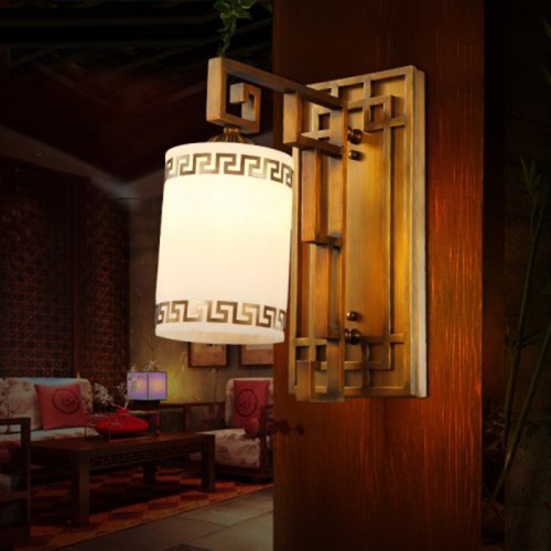 Wall Lamp,Decorative Lighting,Bedroom,Lantern Model,Neo-Chinese Style,KC605-1W