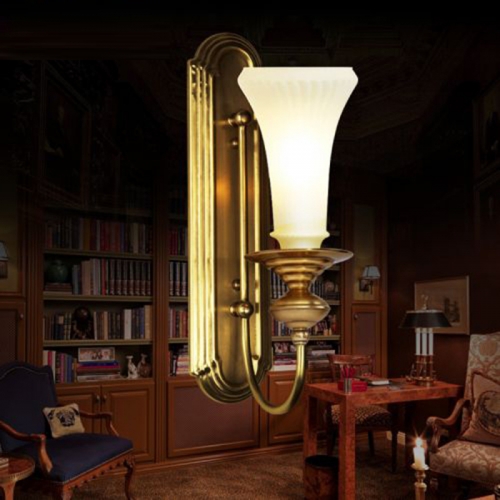 Wall Lamp,Decorative Lighting,Bedroom,Copper,European-style,MC011-1W