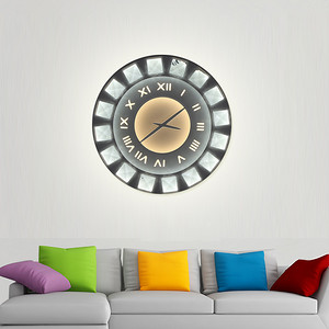 Wall Lamp,Decorative Lighting,Bedroom,Clock Model,Originality,Modern,6685