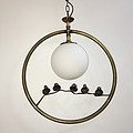 Chandelier,Decorative Lighting,Copper,Plastic Arts,T883