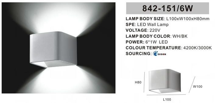 Wall Lamp,Decorative Lighting,842-151-6W