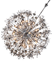 Chandelier,Decorative Lighting,MD1142-20B