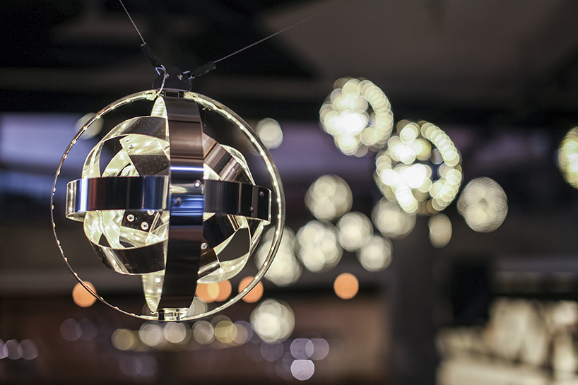 Spatial and Kinetic Chandelier