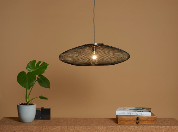UFO Chandelier with the Help of Robot