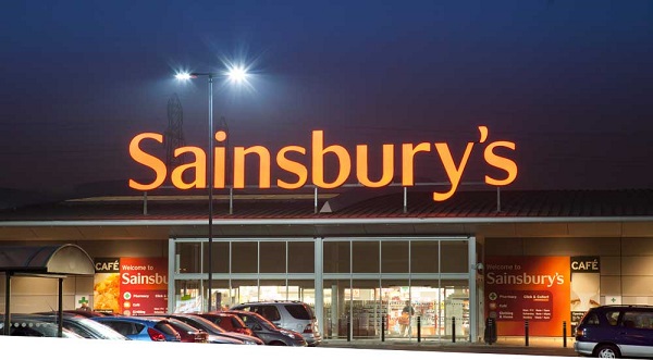 GE Powered all Sainsubury’s Supermarkets by LED Lighting