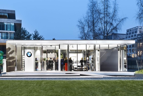 BMW Showroom Installed Smart Lighting System