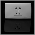 Simple,White Panel,Socket