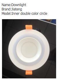 Circular,Downlight,double color,modern