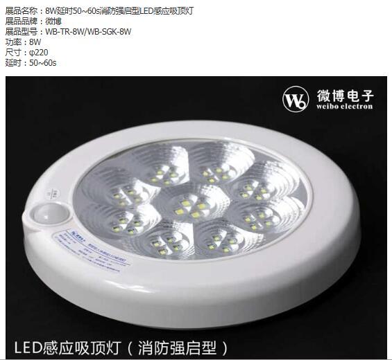 Circular,Household Lighting, LED,  Fire Control, Ceiling Lamp