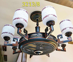 Chandelier,Decorative Lighting,Ceiling Fan Lights,Chinese style,3218-8