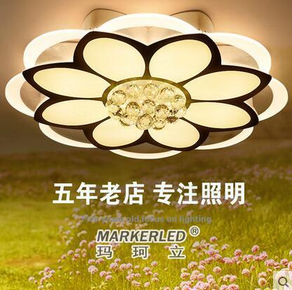 modern,Acrylic,crystal,indoor,Flower type,LED,Ceiling lamp