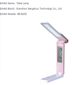 Pink,Fold,LED,Table Lamp