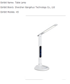 white,Column,Table Lamp