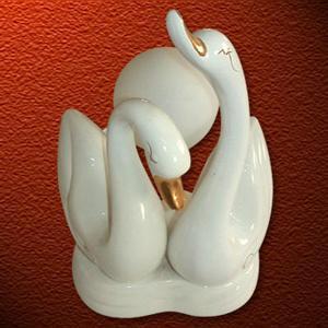 Retro Chinese craft ceramic lamp
