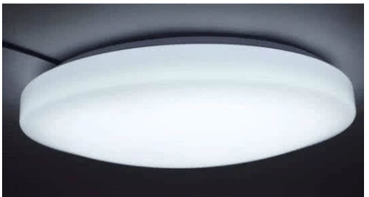 Simple,indoor,smart,glass,white,LED ceiling light