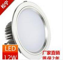 Down Lamp,modern,circular,white,sliver,Anti fog,LED