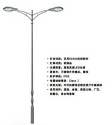 street lamp,outdoor lighting,LED,two head