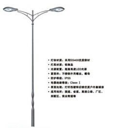 street lamp,outdoor lighting,LED,two head
