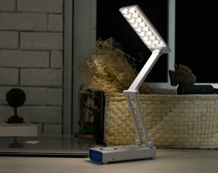 Actistic Table Lamp,Decorative Lighting,Creative,Folding,Reading and learning,Eyecare,LED