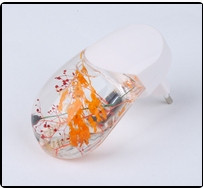 Night Light，Household Lighting，red&orange Floret