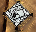 Ceiling Lamp,Household Lighting,square,with fish picture