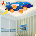 Cozy,woodiness,Kindergarten bedroom,the moon and the stars,Children room,Ceiling Lamp