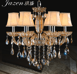 Chandelier,European style,candle,crystal,Bedroom