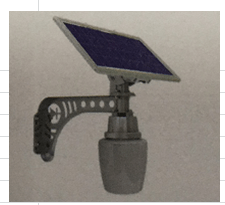 Modern, Simple, Yard, Outdoor Lighting, Integrated Solar, Street Lamp