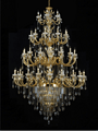 Chandelier,White,Simple,European,candle,hotel lobby