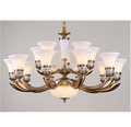 Chandelier,new style,Simple,European style,living room,white,candle