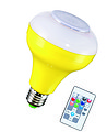 5W, White, Red, Green, Yellow, Updated Version, Bluetooth Music Light Bulb