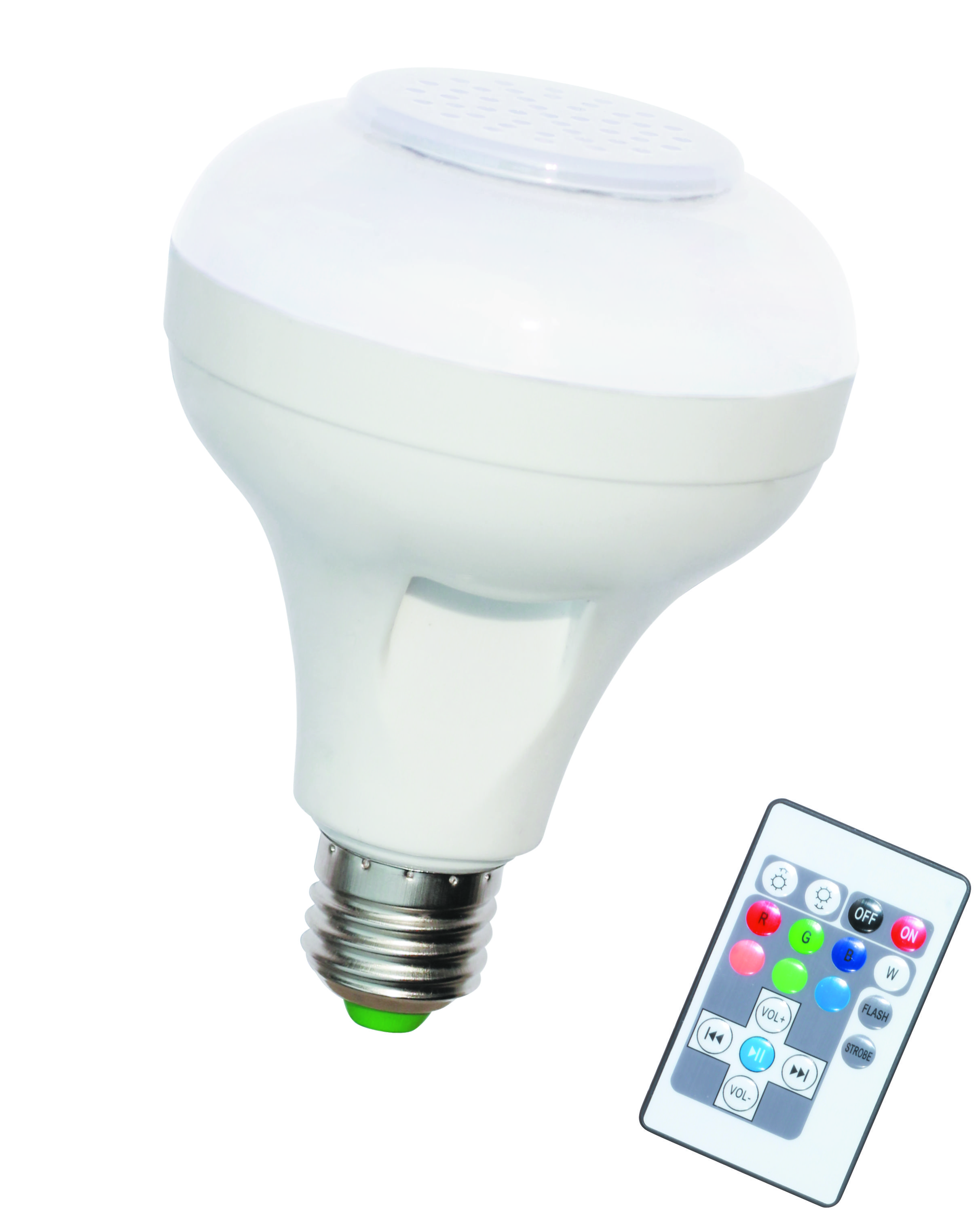 5W, White, Red, Green, Yellow, Updated Version, Bluetooth Music Light Bulb